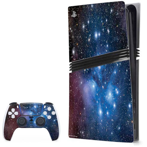 Space The Pleiades PS5 Pro Bundle Skin